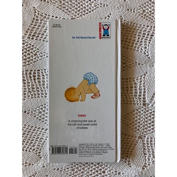 1991 Babies by Gyo Fujikawa: Vintage So Tall Board Book - Picture 5 of 5